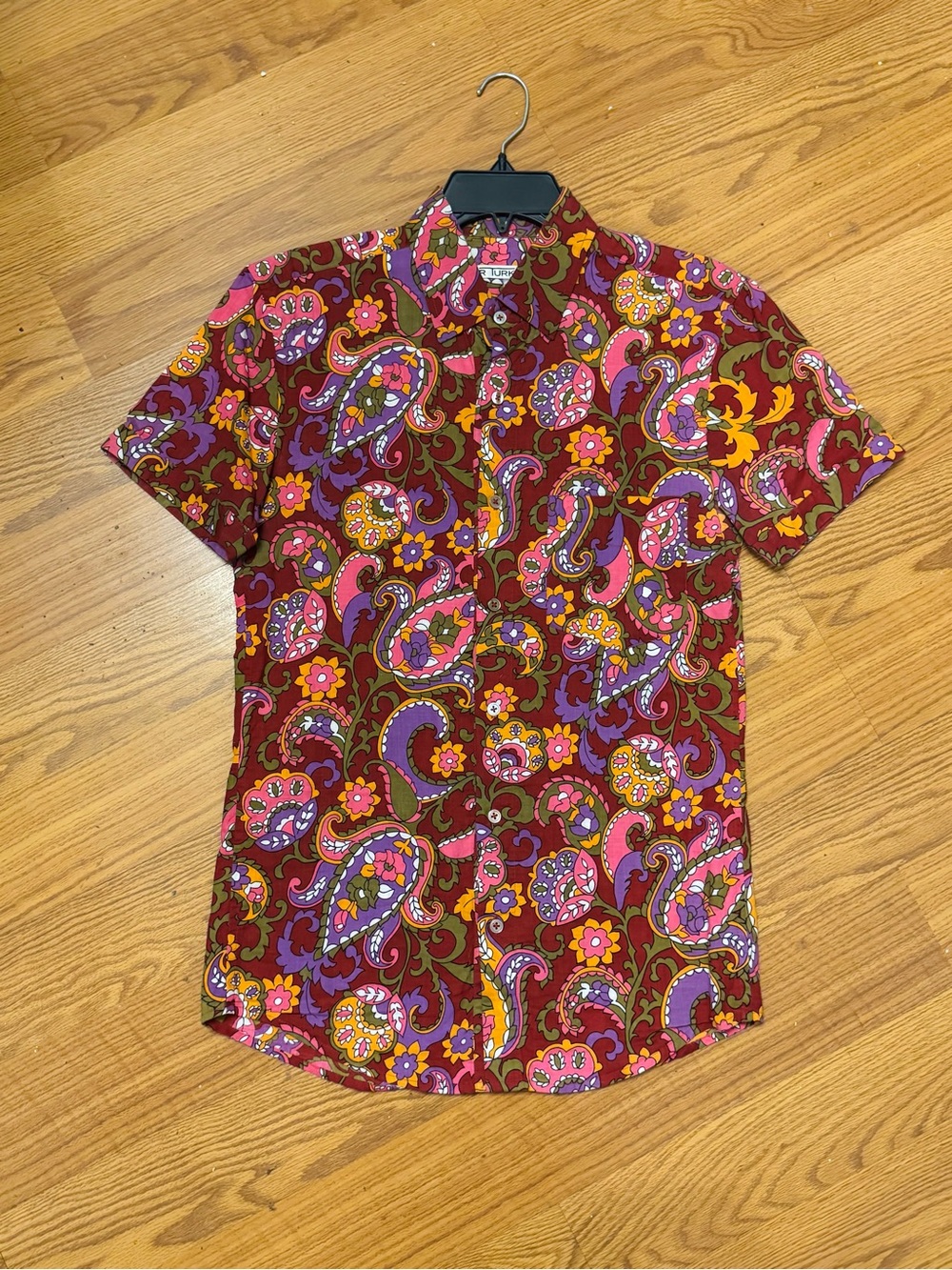 Mr Turk 2015 VTG paisley button up